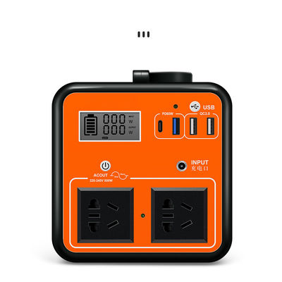 Buy 220V Portable Camping Power Station Self Driving 500W Fast Charging Energy Storage Battery online manufacture