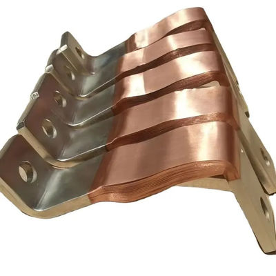 Buy Rectangular Tin Plated Conductors Flexible Copper Busbar For Electrical Applications online manufacture