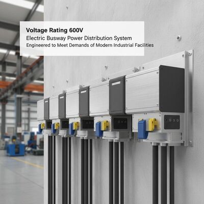 Buy Voltage Rating 600V Electric Busway Power Distribution System Engineered to Meet Demands of Modern Industrial Facilities online manufacture