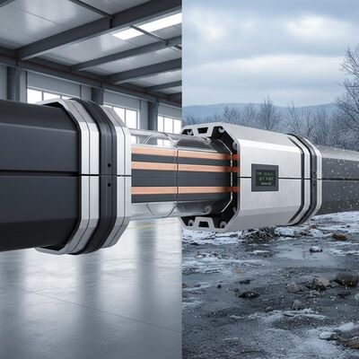 Buy Customized Size Electric Busway Designed for Indoor Outdoor Installation Temperature Range Minus 20 to 60 Degrees Celsius online manufacture