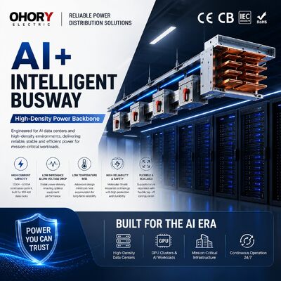 satın almak AI+ Akıllı Veri Merkezi Enerji İletim Sistemi 1250A-6300A IP68 Veri Merkezleri İçin Koruma online manufacture
