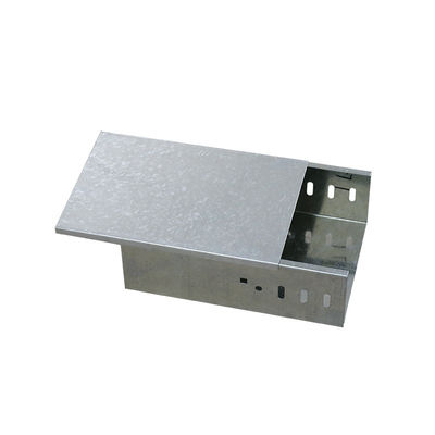 ช่องจัดการเคเบิล perforated โลหะยืดหยุ่น โลหะอัลลูมิเนียม Wire การจัดการคําตอบ 100 มม Side Rail