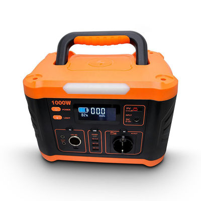 888Wh 22.2V 40Ah แบตเตอรี่ลิธีียมพกพา 1000 วัตต์ พร้อมแพเนลแสงอาทิตย์