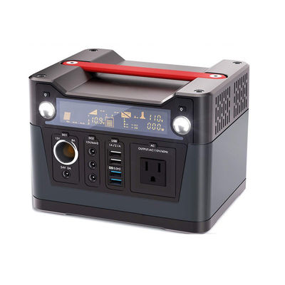 แบตเตอรี่ลิธีียมพกพาฉุกเฉิน แพ็ค 300W RV Camping โรงไฟฟ้าพลังแสงอาทิตย์