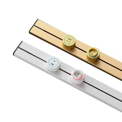 UL Listed Childproof Track Socket Outlet ประเภท A 110-240V 10A พร้อมการป้องกันการกระตุ้น