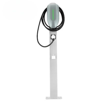 สถานีชาร์จเร็ว 7kW กล่องกําแพง / เครื่องชาร์จอีวี AC ที่ติดอยู่บนพื้น