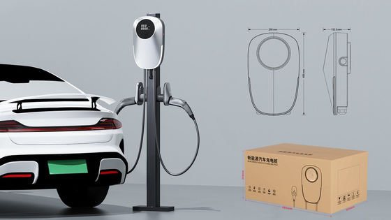 7KW 11KW 21KW Smart ev ชาร์จสเต็ป WiFi การสื่อสารบลูทูธ