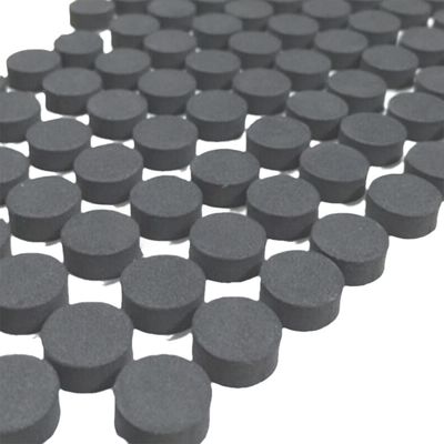 Black Flame Retardant CR / EPDM Foam 1.5 G/cm3 Density