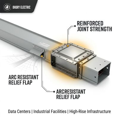 Arc Resistant Busway System 1250A-6300A IEC 61641 Tested for AI Data Center Arc Flash Mitigation