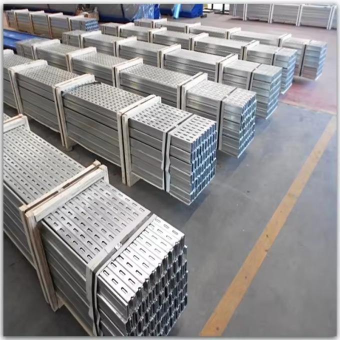 Perforated cable management tray Flexible Steel Aluminum Wire ...